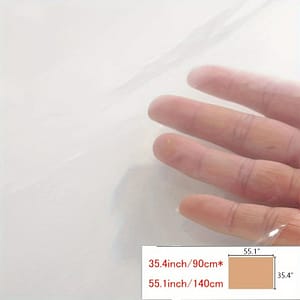 1pc, Transparent Pvc Table Cloth, Straight Edge Table Cloth, Living Room Tea Table Cloth, Tabletop Protection, Home Kitchen Dining Table Decor Dining & Entertaining Shop Online at Dubai Trades