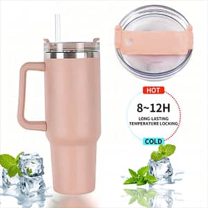 40oz Stainless Steel Vacuum Cup – Large Capacity, Portable Water Bottle With Straw – Perfect Gift For On Valentine’s, Christmas & Birthdays! Camping & Hiking Shop Online at Dubai Trades