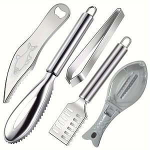 5pcs Remover Set Tools With Stainless Steel Sawtooth With , Bone Peeler For Family, Markets, Remover Home & Kitchen Shop Online at Dubai Trades