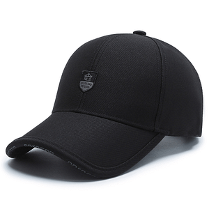 Badge Patched Sunscreen Baseball Cap, Adjustable Curved Brim Hip Hops Casual Sports Sun Hat For Women & Men Accessories Shop Online at Dubai Trades