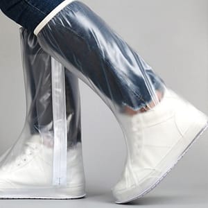 Casual Plastic Shoe Covers, Waterproof, , Solid Color, With Reinforced Ring And Thickened Sole, For Men And Women, Outdoor Travel Clothing, Shoes & Jewelry Shop Online at Dubai Trades