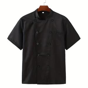 Chef Work Clothes, Men’s Short Sleeve Baking Clothing Chef Jackets Shop Online at Dubai Trades