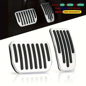Foot Pedal Pads Set For Model 3 For Model Y, Non-slip Performance Aluminum Car Accessories Brake & Accelerator Pedal Covers For Model 3/y Automotive Shop Online at Dubai Trades