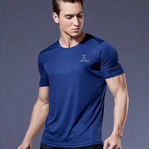 Men’ Color Ultralight Quick T-shirt, Breathable Lightweight Top For Fitness Training Workout Running Gym Active Shirts & Tees Shop Online at Dubai Trades
