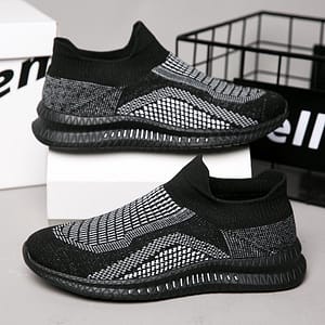 Men’s And Women’s Knit Breathable Lightweight Slip On Sneakers, Sock Shoes For Spring Clothing, Shoes & Jewelry Shop Online at Dubai Trades 2