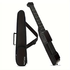 Portable Smart Acoustic Electric Guitar With Usb Charging, Standard Midi, Ai Lcd, Neck Design, Includes Strap & Bag, Ideal For Travel & Beginner Practice – Electric Guitars Shop Online at Dubai Trades