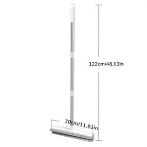 Rubber Broom Carpet Rake Pet Hair Remover Portable Detail Hair Removal Brush Pet Hair Removal Tool Suitable For Hair Carpet Hardwood Floor Tile Window Brushes Shop Online at Dubai Trades