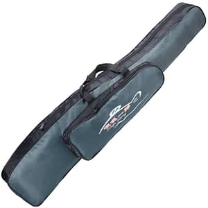 Sougayilang Large Capacity Two-layer Fishing Tackle Bag – Durable High Quality Rod Case With , Black, Travel & Outdoor Fishing Fishing Shop Online at Dubai Trades