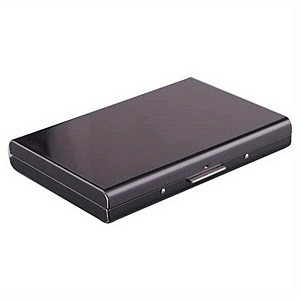 Stainless Steel Wire Drawing Process, Fingerprint Technology, Card Holder, Credit Card Holder Accessories Shop Online at Dubai Trades