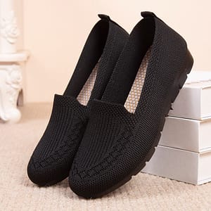 Women’s Knitted Solid Color Loafers, Lightweight Non-slip Flat Slip On Shoes, Casual Walking Shoes Clothing, Shoes & Jewelry Shop Online at Dubai Trades