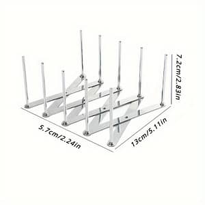 Telescopic Multifunctional Storage Rack Stainless Steel Bowl And Dish Rack Storage Draining Rack Kitchen Pot Lid Rack Dish Racks Shop Online at Dubai Trades