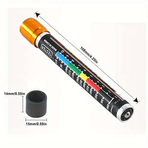 Thickness Gauge Pen, Magnetic Car Coating Tester, Crash-test Check Tool, No Battery Needed, Water Resistant, Highly Accurate Measurement With Scale Automotive Shop Online at Dubai Trades