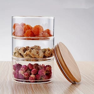Three-layer Combination Cover Household Food Snacks And Grains Food Storage And Storage Sealed Jar Food Jars & Canisters Shop Online at Dubai Trades