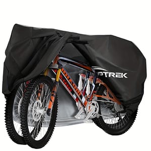 Toptrek Bike Cover, 210d Oxford Outdoor Bike Storage, Uv Protection Bicycle Cover Waterproof Membrane For 2 Bicycles Accessories Shop Online at Dubai Trades