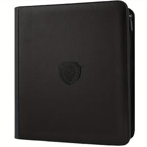 Trading Card Holder With Zipper, Sports Card Holder, Photo Album, No Destructive , 12-pockets Card Binder For 480 Cards, For Game, Baseball, Mtg/ / Tcg Christmas Gift Albums Shop Online at Dubai Trades