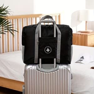 Travel Large Capacity Storage Bag, Travel Clothes Storage Bag, Portable Folding Luggage Bag Accessories Shop Online at Dubai Trades