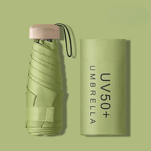Ultra-light Compact Pocket Umbrella – Uv Protection, 6 Ribs, Windproof, Sun & Rain Dual-use, Durable Vinyl Canopy Clothing, Shoes & Jewelry Shop Online at Dubai Trades
