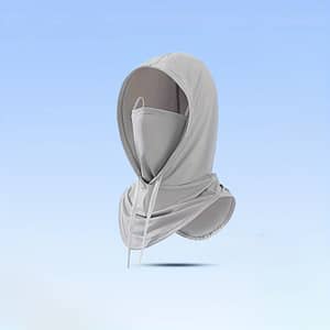 Unisex Sunscreen Mask Hat With Neck Protection, Full Face Uv Protection, Breathable Polyester Sports Head Cover, Non-stretch, Woven, For Outdoor Activities, Hand Washable Accessories Shop Online at Dubai Trades