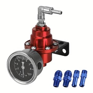 Universal Adjustable Fuel Pressure Regulator Vehicle Refitting Kit With 6 Colors Gauge For Supercharger Automotive Shop Online at Dubai Trades 2