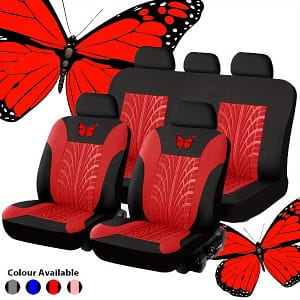 Universal Butterfly Bronzing Craft Pressure Car Seat Piece-set 5 Seats (universal Model) Holiday Gift Automotive Shop Online at Dubai Trades