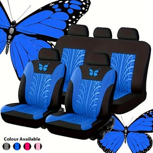 Universal Fit Car Seat Cover Set, Comfortable, Dirt-resistant, Easy To Clean, Polyester Fiber Interior Seat Cushions With Sponge Filler, Hand Washable/dry Automotive Shop Online at Dubai Trades