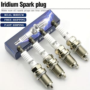 Upgraded 4pcs Izfr6k11 Real Iridium Spark Plugs Fits For Accord Civic Crv 6994 Automotive Shop Online at Dubai Trades