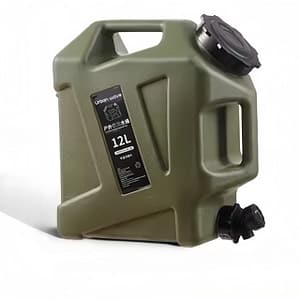 Urbanwave 3.2 Gallon Portable Water With Faucet – Bpa-free, Military Green, Ideal For Camping & Hiking, & Leakproof, Emergency Water Storage, Outdoor Multipurpose Camping & Hiking Shop Online at Dubai Trades