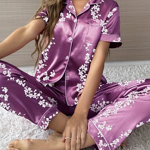 Velvet Trousers Short Sleeve Top Printed Short Long Suit Clothing Shop Online at Dubai Trades
