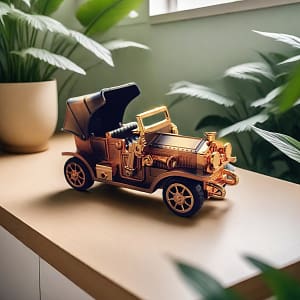 Vintage-style Classic Car Figurine – Perfect Birthday Gift For Him, Ideal For Decor, Creative, Home & Kitchen Shop Online at Dubai Trades