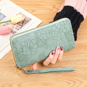 Wallet, Ladies Zipper Around Clutch Purse, Cash Coin Purse, Card Holder Wallet Clothing, Shoes & Jewelry Shop Online at Dubai Trades