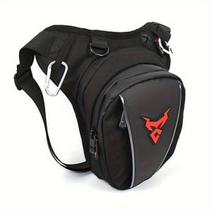 Waterproof Motorcycle Leg Bag – Adjustable Thigh Belt, High Capacity, Ideal For Phones & Keys, Oxford Cloth, Black, Riding Equipment, Crossbody, Shoulder Bag Accessories Shop Online at Dubai Trades