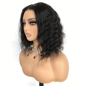 Wear Hd Transparent Lace Front Wig, 13*4 Glueless Body Wave Human Hair, Sports Style, 180% Density, 12 Inch Brazilian Wavy Wig For Women Beauty & Personal Care Shop Online at Dubai Trades