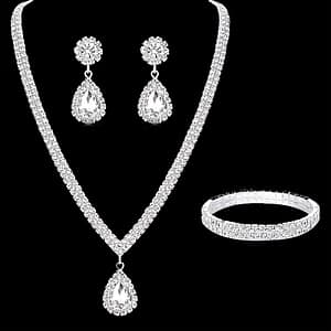 Wedding Dress, Evening Dress, Necklace, Banquet, Party, Two-piece Set, Jewelry, Wedding Necklace And Earring Set Clothing, Shoes & Jewelry Shop Online at Dubai Trades