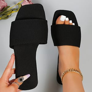 Women’ Sandals, Casual Square Open Toe Flat Summer Shoes, Lightweight Slide Sandals Clothing, Shoes & Jewelry Shop Online at Dubai Trades