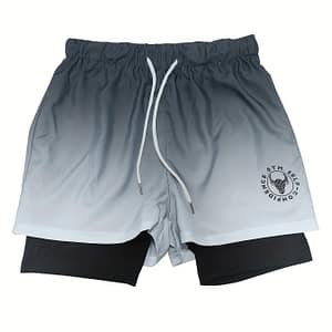Women’s 2-in-1 Athletic Running Shorts, Casual Fitness Workout Double Layered Shorts, Sporty Gym Activewear With Adjustable Drawstring Base Layers & Compression Shop Online at Dubai Trades