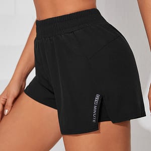 Women’s Casual Athletic Yoga Shorts With Pockets, Waistband, Quick-dry Fabric For Running & Gym Active Shop Online at Dubai Trades