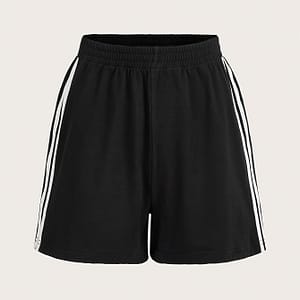 Women’s Casual Summer Shorts With Stylish Contrast Trim – Breathable Polyester, Machine Washable Clothing Shop Online at Dubai Trades