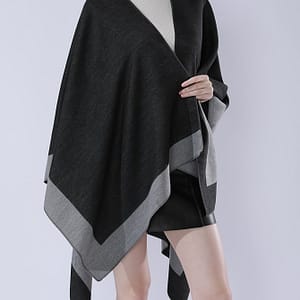 Women’s Elegant Reversible Shawl, Dual-colored Cover Up For Beach Wear, Women’s Swimwear & Clothing Clothing Shop Online at Dubai Trades