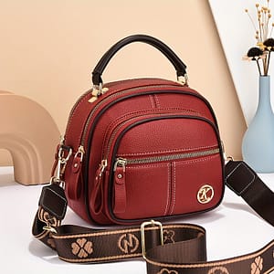 Women’s Fashionable Small Handbag, Multi-pocket Casual Shoulder Crossbody Bag, Layered Design With Adjustable Strap Clothing, Shoes & Jewelry Shop Online at Dubai Trades