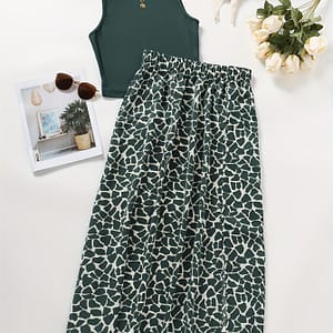 Women’s Floral Print Skirt Set Style Clothing Shop Online at Dubai Trades