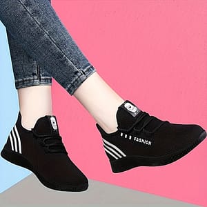 Women’s Knitted Sports Shoes, Breathable Low Top Running & Walking Sneakers, Casual Outdoor Trainers Clothing, Shoes & Jewelry Shop Online at Dubai Trades