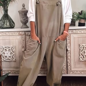 Women’s Knot Casual Pocket Loose Holiday Gift Solid Color Cute Strap Pants Clothing Shop Online at Dubai Trades