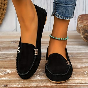 Women’s Metal Decor , On Flat Shoes, Women’s Lightweight & Comfortable Shoes Clothing, Shoes & Jewelry Shop Online at Dubai Trades