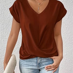 Women’s Short-sleeve T-shirt Top 1111 Clothing Shop Online at Dubai Trades