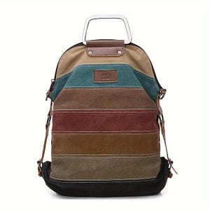 Women’s Striped Backpack, Women Ladies Lightweight Travel Daypack Clothing, Shoes & Jewelry Shop Online at Dubai Trades