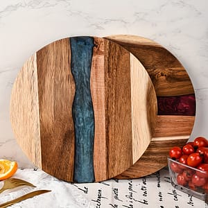 Wood & Round – Food-safe Kitchen For , Snacks, Fruit | For Home & Restaurant Use Cutting Boards Shop Online at Dubai Trades