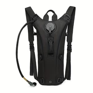 Wuiing 3l Hydration Pack Backpack – Tactical Water Bag With Adjustable Straps, Large Capacity For Hiking, Biking, Running & Climbing, Black, Hiking Backpack Backpacking Packs Shop Online at Dubai Trades