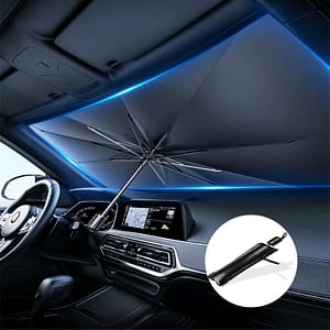 Your Car From With This Portable, Foldable Car Windshield Sunshade Automotive Shop Online at Dubai Trades
