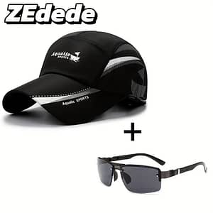 Zedeede 2-pack Baseball Caps: Ultra-fast Drying, Adjustable, Breathable, Active Outdoor Activities – Fishing, Hiking, Camping, And More Accessories Shop Online at Dubai Trades