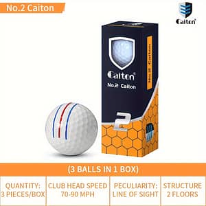 Zhanmingxuan Caiton Advanced Long Distance Ball: 6/3pcs, Structure, 40+ Yards Flight Challenge – Super , High Swing , Performance Distance Balls Shop Online at Dubai Trades